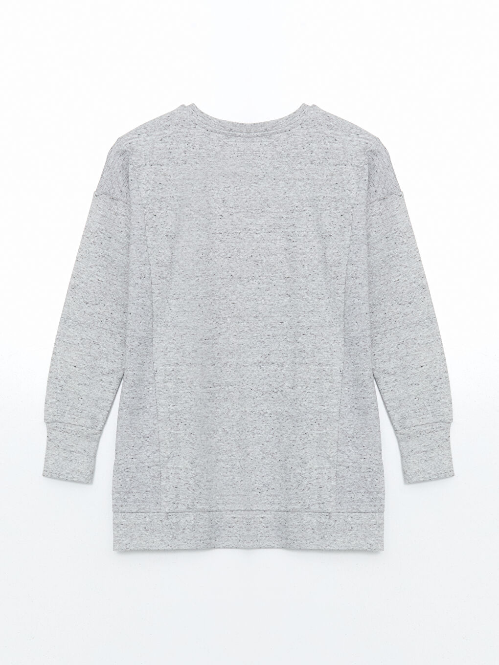 Crew Neck Oversize Women's Sweatshirt Tunic -W4LM97Z8-DPV