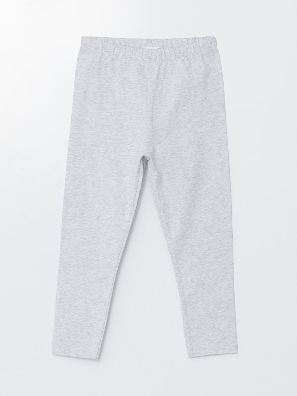 Beyaz Beli Lastikli Kız Bebek Pijama Alt