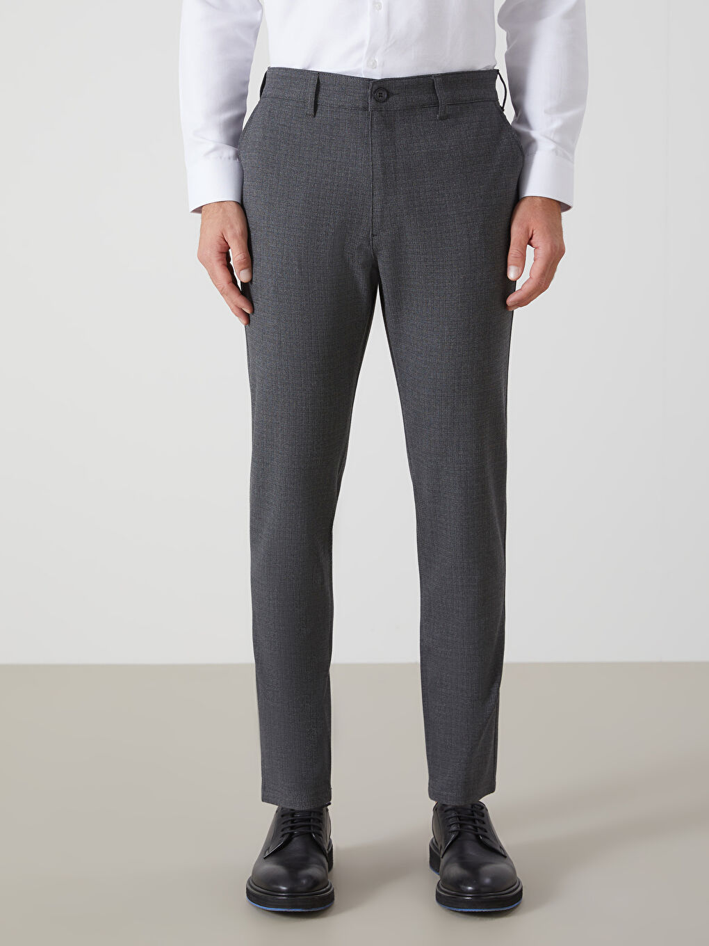 LCWAIKIKI Formal Siyah Slim Fit Erkek Pantolon - 1