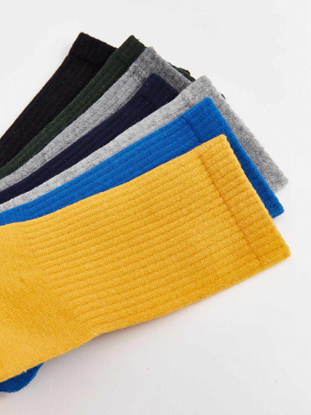 LCW Kids Basic Boys' Ankle Socks 7 Pack -W51906Z4-K00