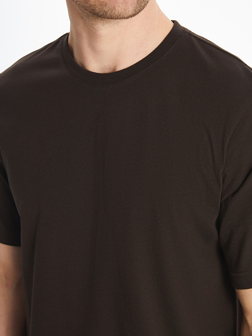 LCWAIKIKI Classic Crew Neck Jersey Men's T-Shirt -W52039Z8-YKY