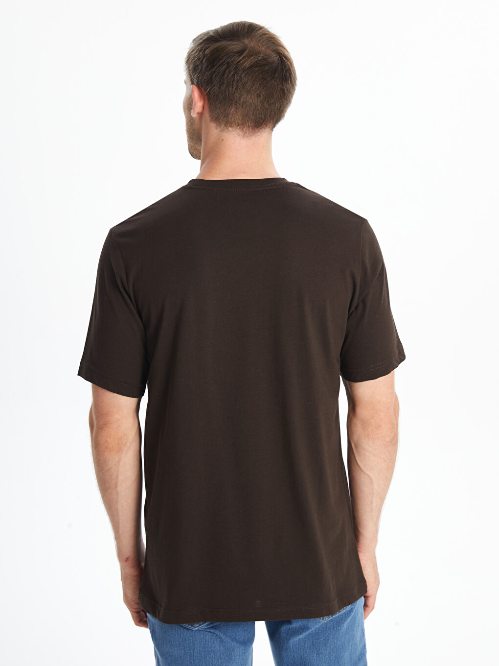 LCWAIKIKI Classic Crew Neck Jersey Men's T-Shirt -W52039Z8-YKY