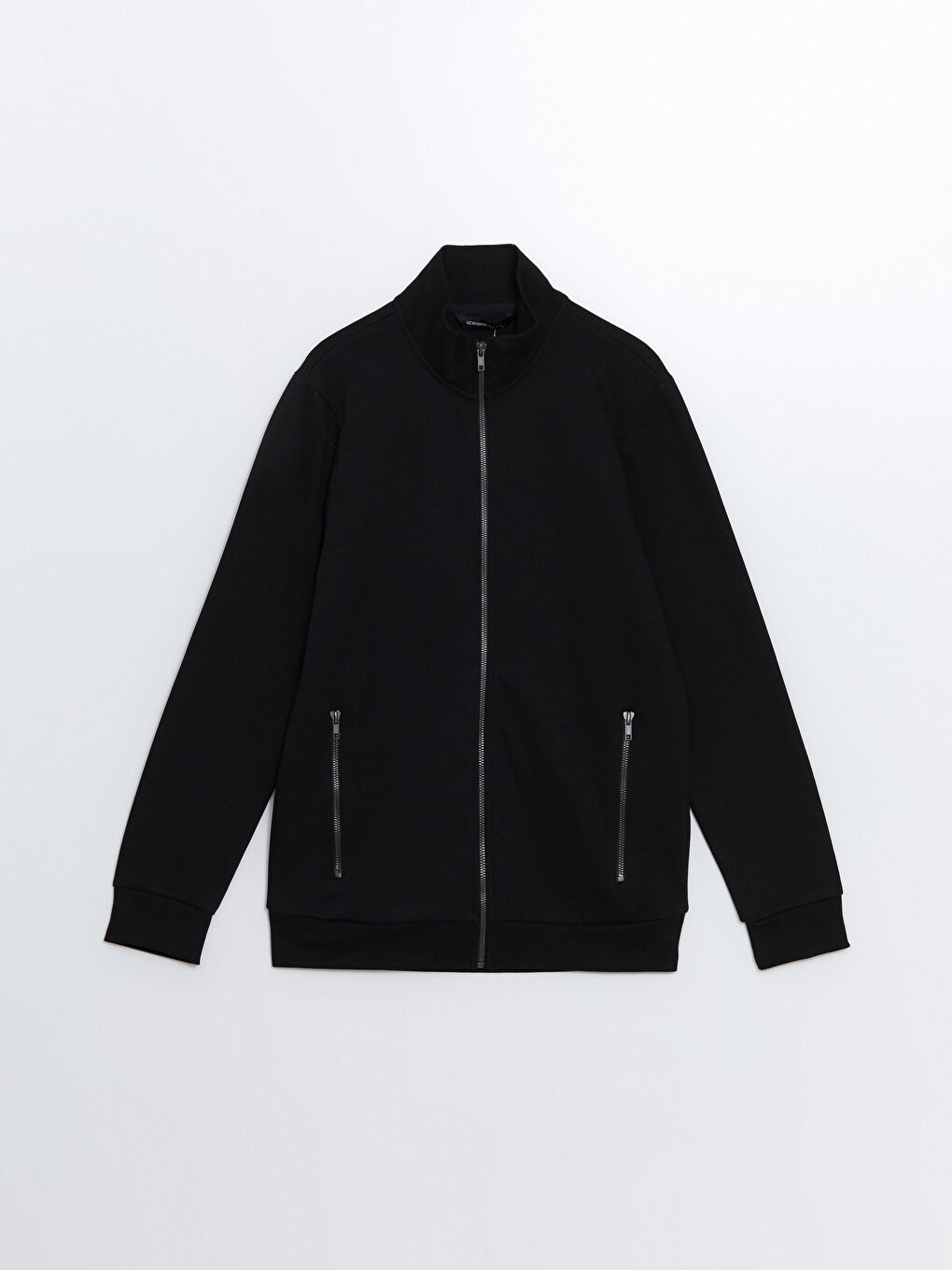 Funnel Neck Long Sleeve Men's Zip-Up Sweatshirt -W52048Z8-CVL