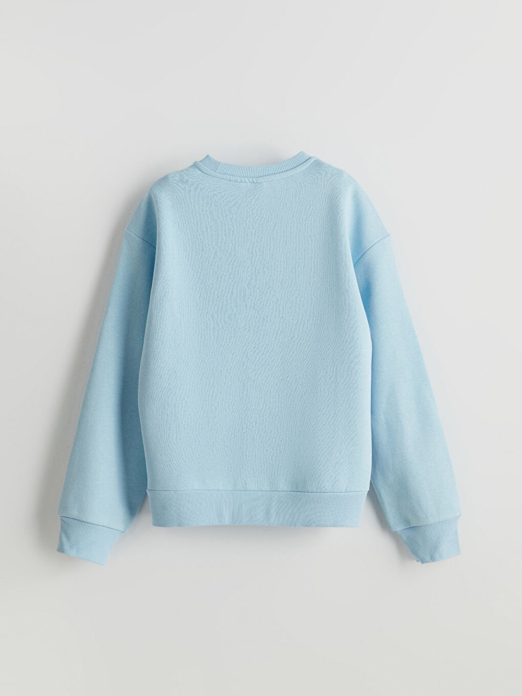Mavi Bisiklet Yaka Cinnamoroll Baskılı Kız Çocuk Sweatshirt-3