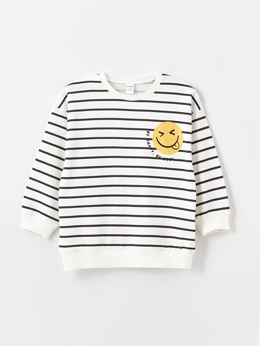 LCW Kids طقم جوج ديال الباكات كول مدور مطبوع سويتر بيبي بوي وسروال رياضي -W52140Z1-LQA
