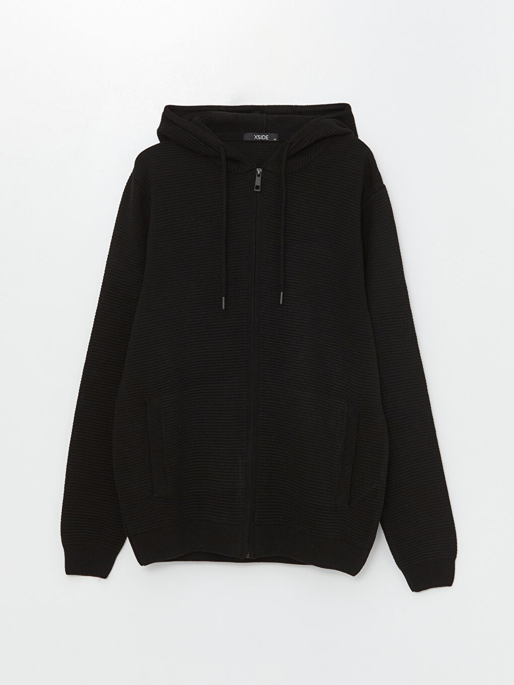 Hooded Long Sleeve Men's Knitwear Cardigan-11