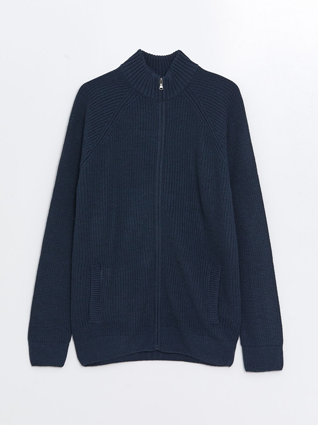 LCWAIKIKI Classic Regular Fit Funnel Neck Men's Knit Cardigan -W52332Z8-D6T