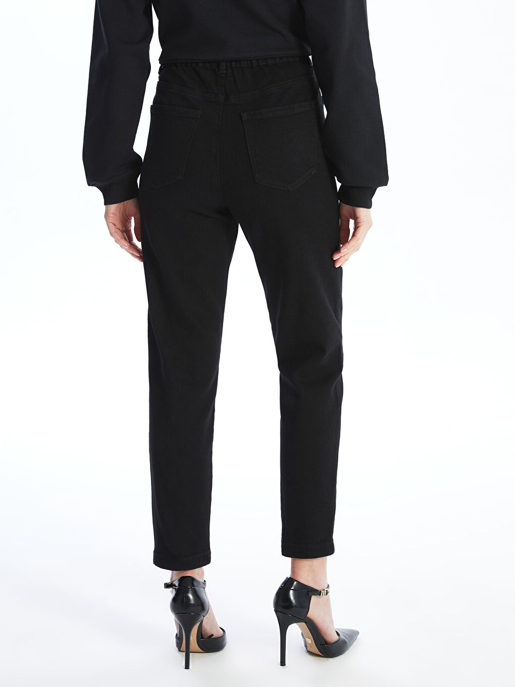 LCWAIKIKI Classic Mom Fit Women's Jeans -W52389Z8-J0F