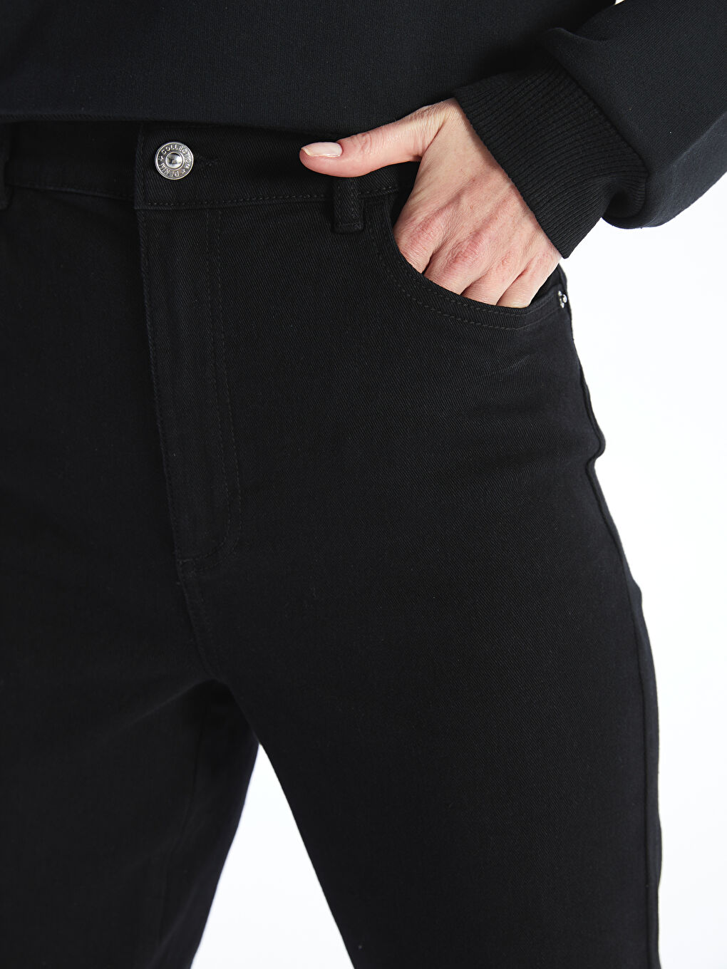 LCWAIKIKI Classic Mom Fit Women's Jeans -W52389Z8-J0F