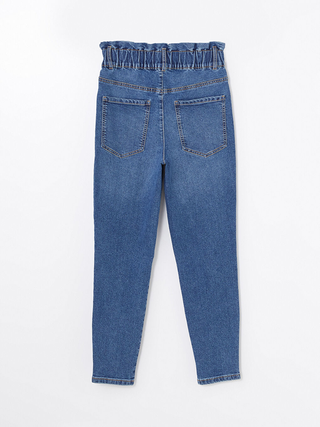 LCWAIKIKI Classic Elasticated Waist Slim Mom Women's Jeans -W52390Z8-H45