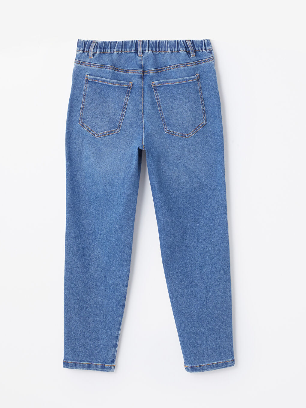 LCWAIKIKI Classic Elasticated Waist Mom Fit Women's Jeans -W52392Z8-H45