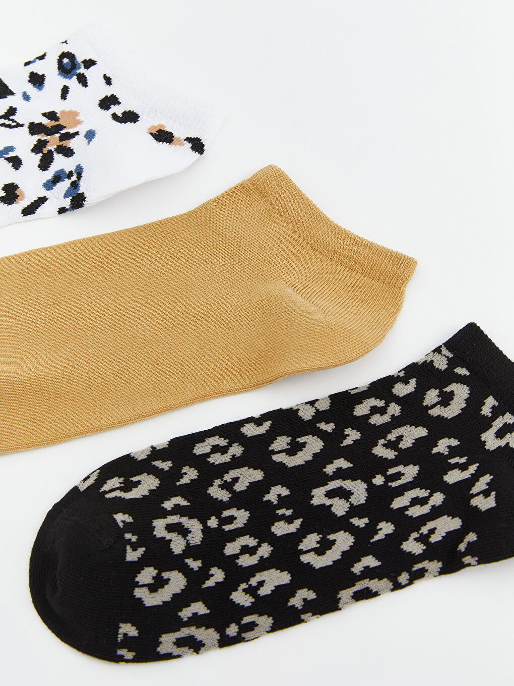 Ženske Sportske Čarape sa Uzorkom, Pakovanje od 5 Komada-1