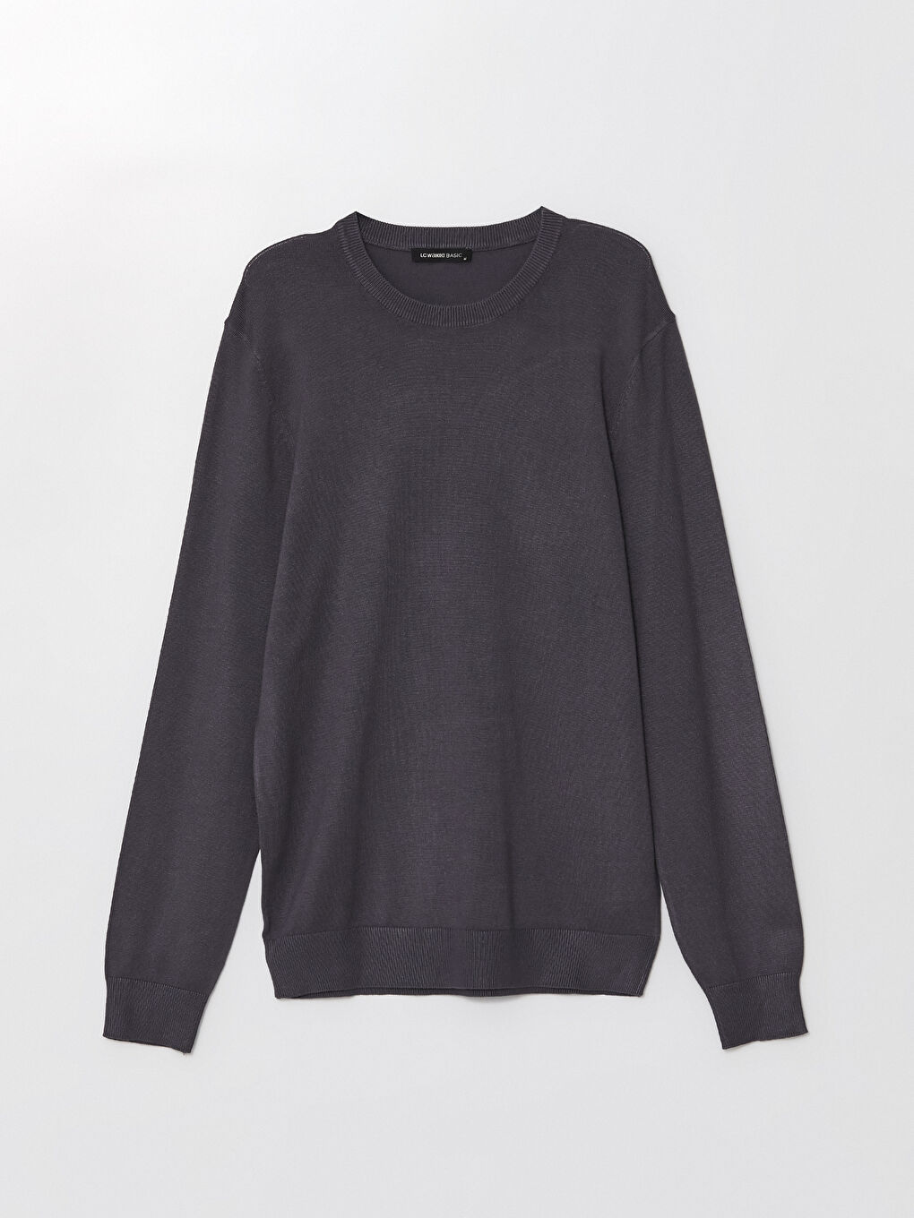 LCWAIKIKI Classic Crew Neck Long Sleeve Men's Tricot Sweater -W52459Z8-HGV