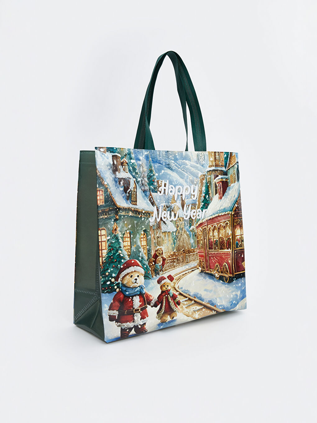 Christmas-Themed Shopping Bag-1