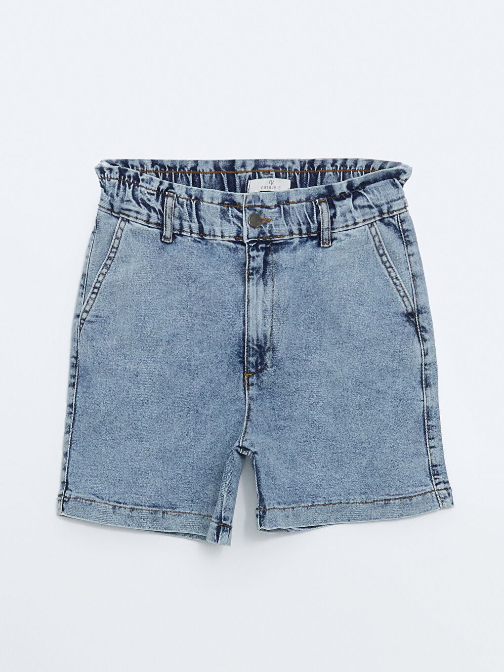 Mavi Petite Standart Fit Kadın Jean Şort-4