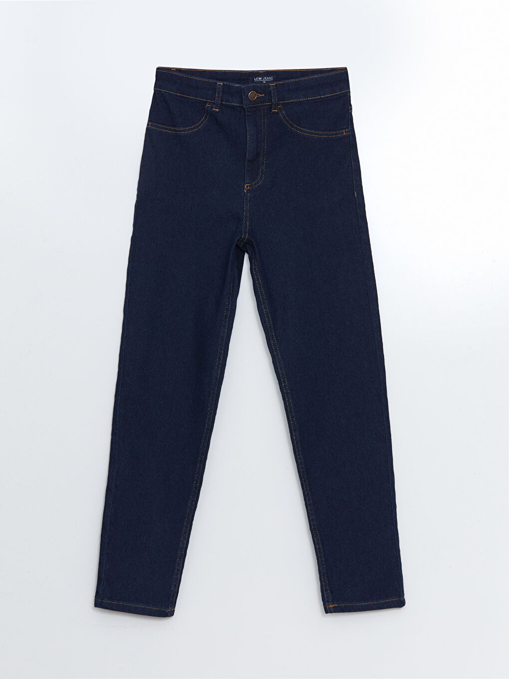 LCW Jeans İndigo Mom Fit Kadın Jean Pantolon - 4