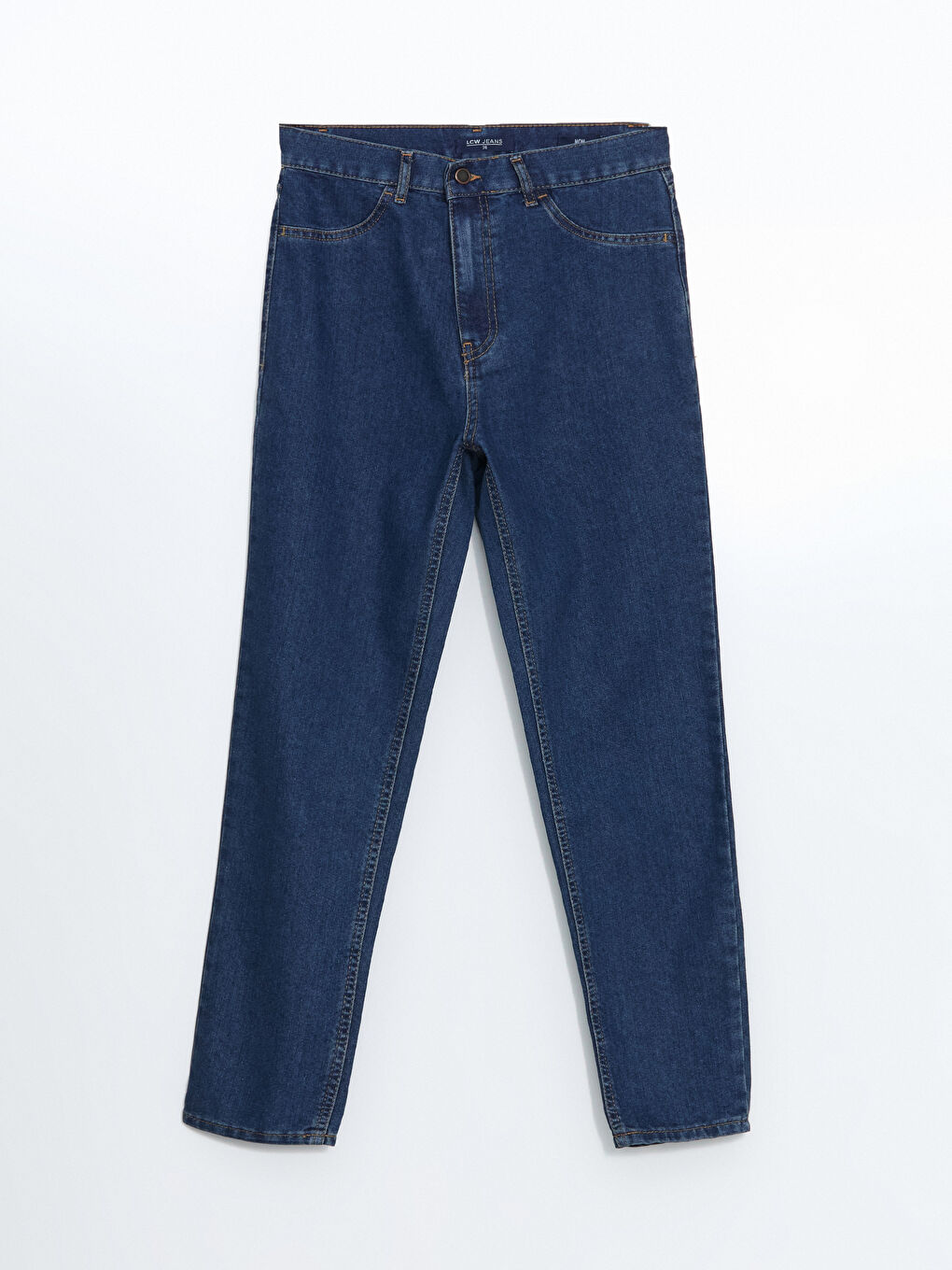 LCW Jeans İndigo Mom Fit Kadın Jean Pantolon