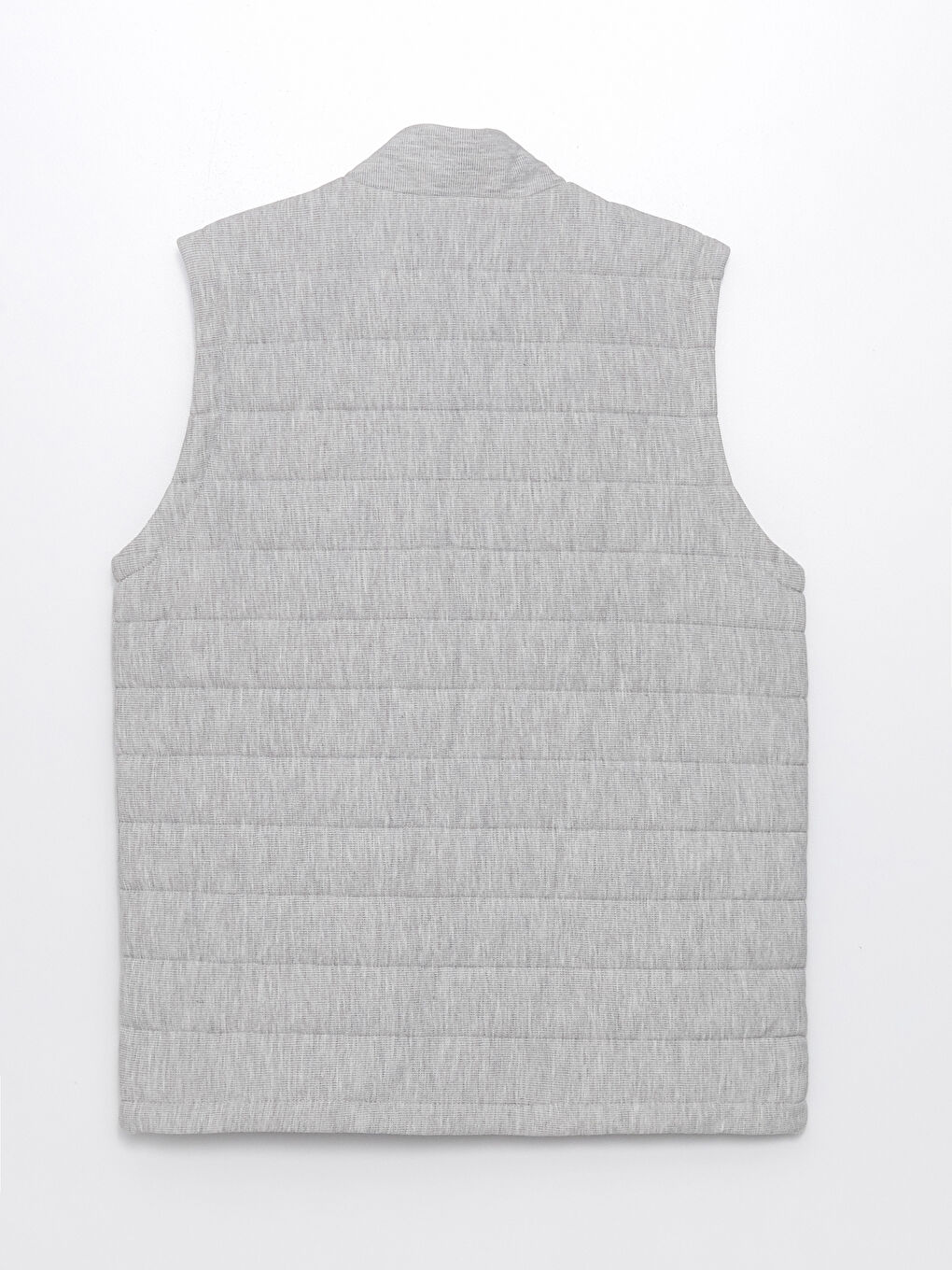 Regular Fit Funnel Neck Men's Knitwear Waistcoat-7
