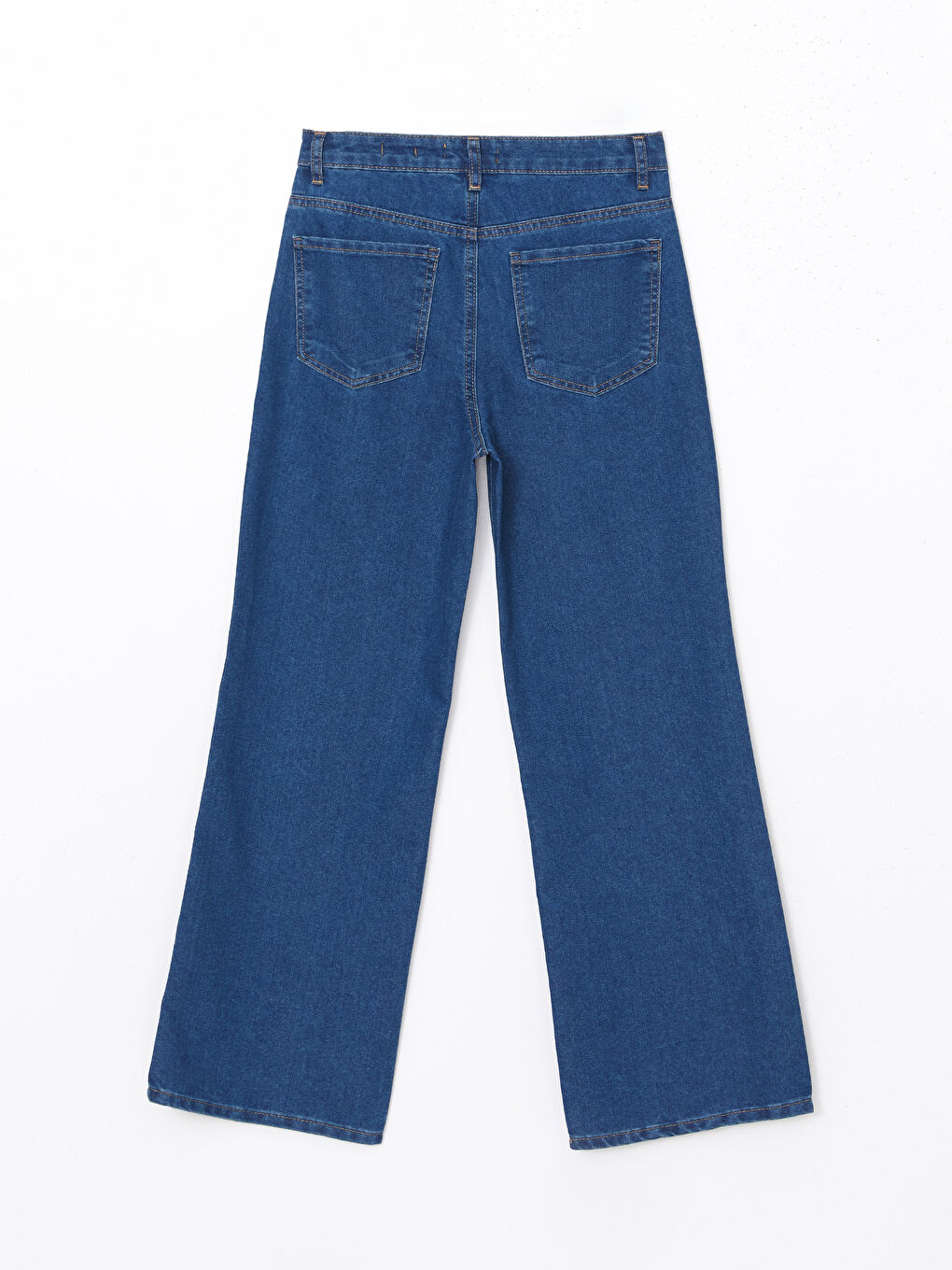 LCW Jeans İndigo Wideleg Kadın Jean Pantolon - 5