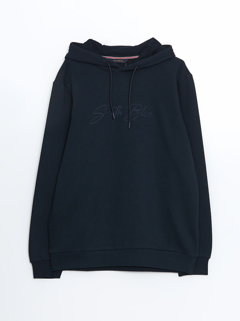 SOUTHBLUE Lacivert Uzun Kollu Baskılı Erkek Hoodie - 4