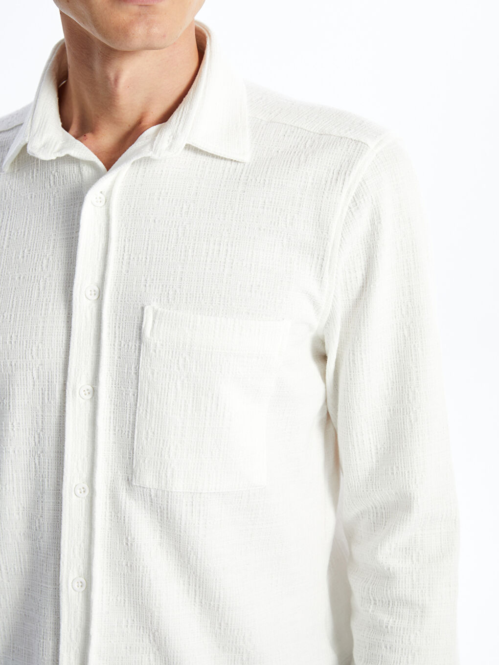 LCWAIKIKI Classic Regular Fit Long Sleeve Men's Shirt -W52714Z8-Q6K