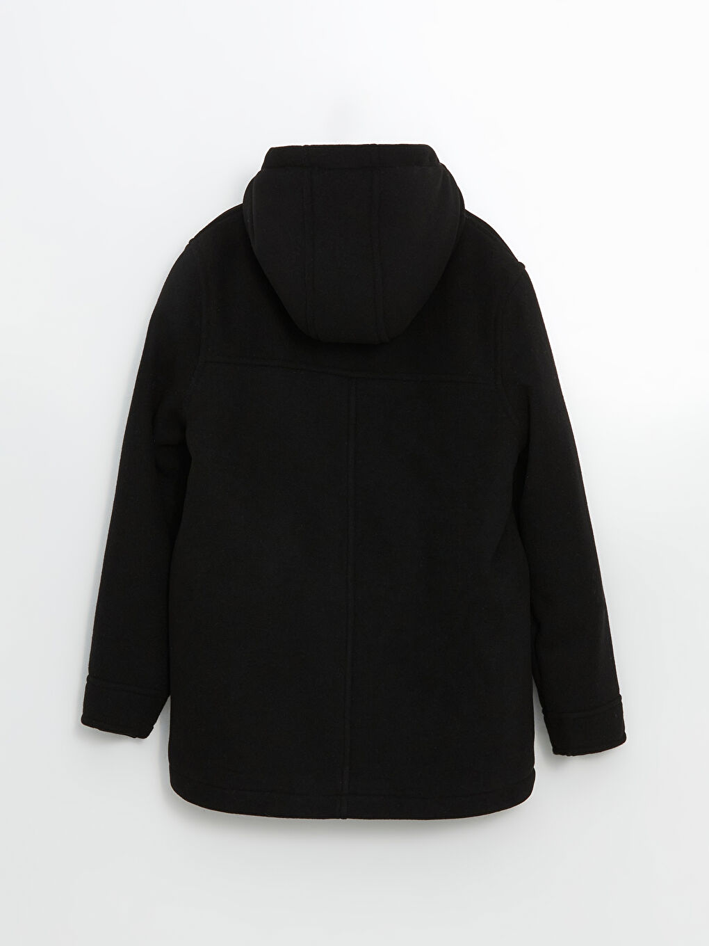 Dječak CRNA Kaput od mješavine vune-1