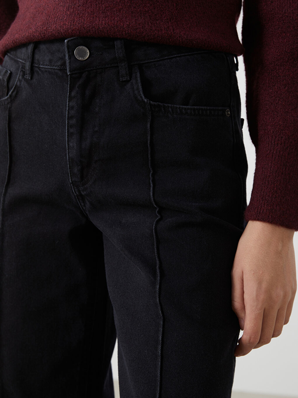 Wideleg Women's Jeans -W4LP65Z8-327