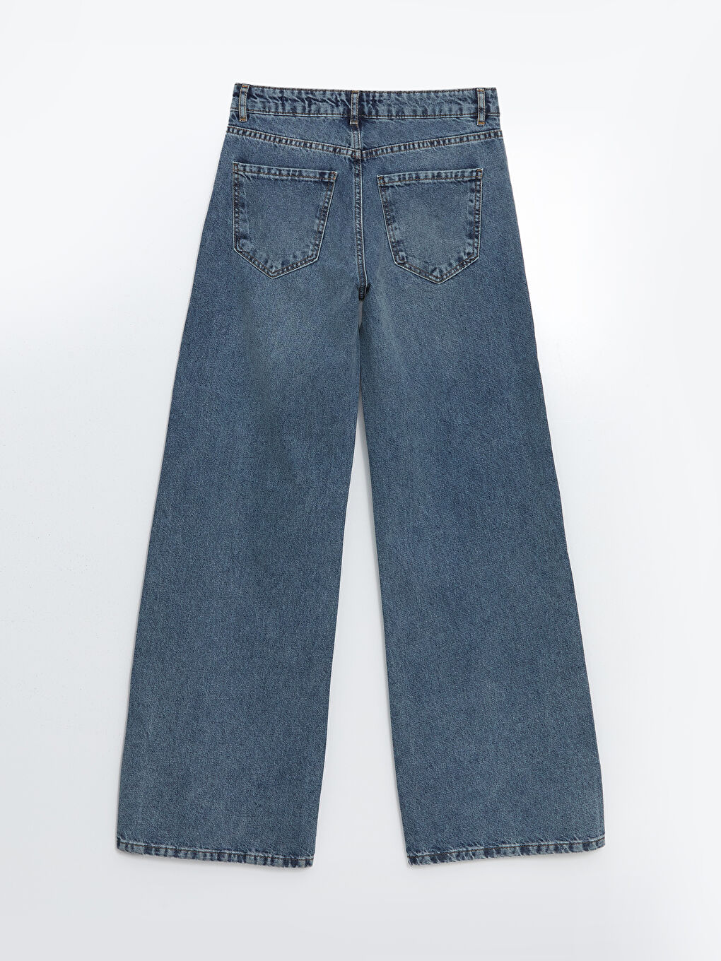 LCW Jeans İndigo Baggy Fit Kadın Jean Pantolon - 5