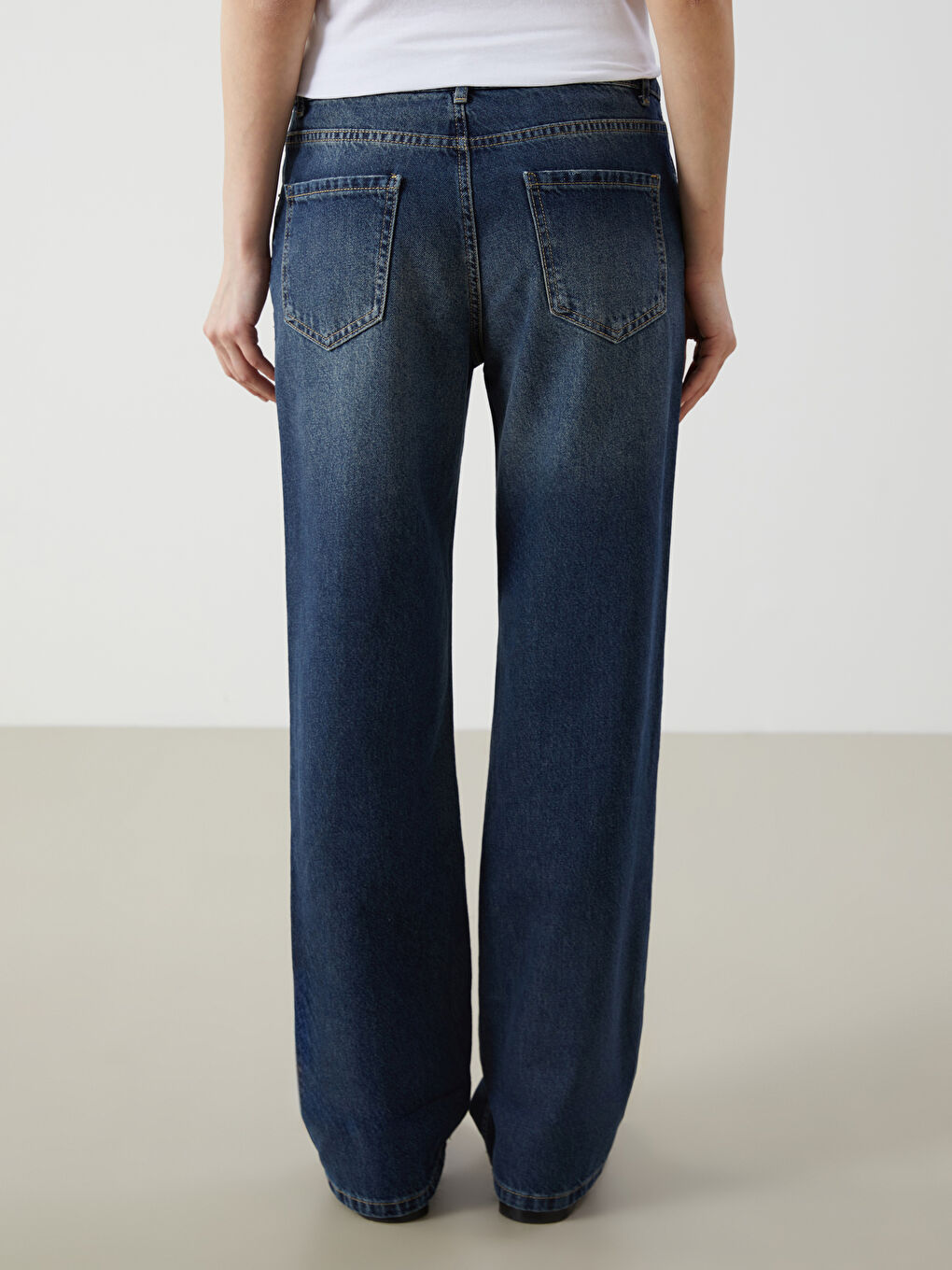 LCW Jeans Wideleg Women's Jeans -W4LP68Z8-JVU