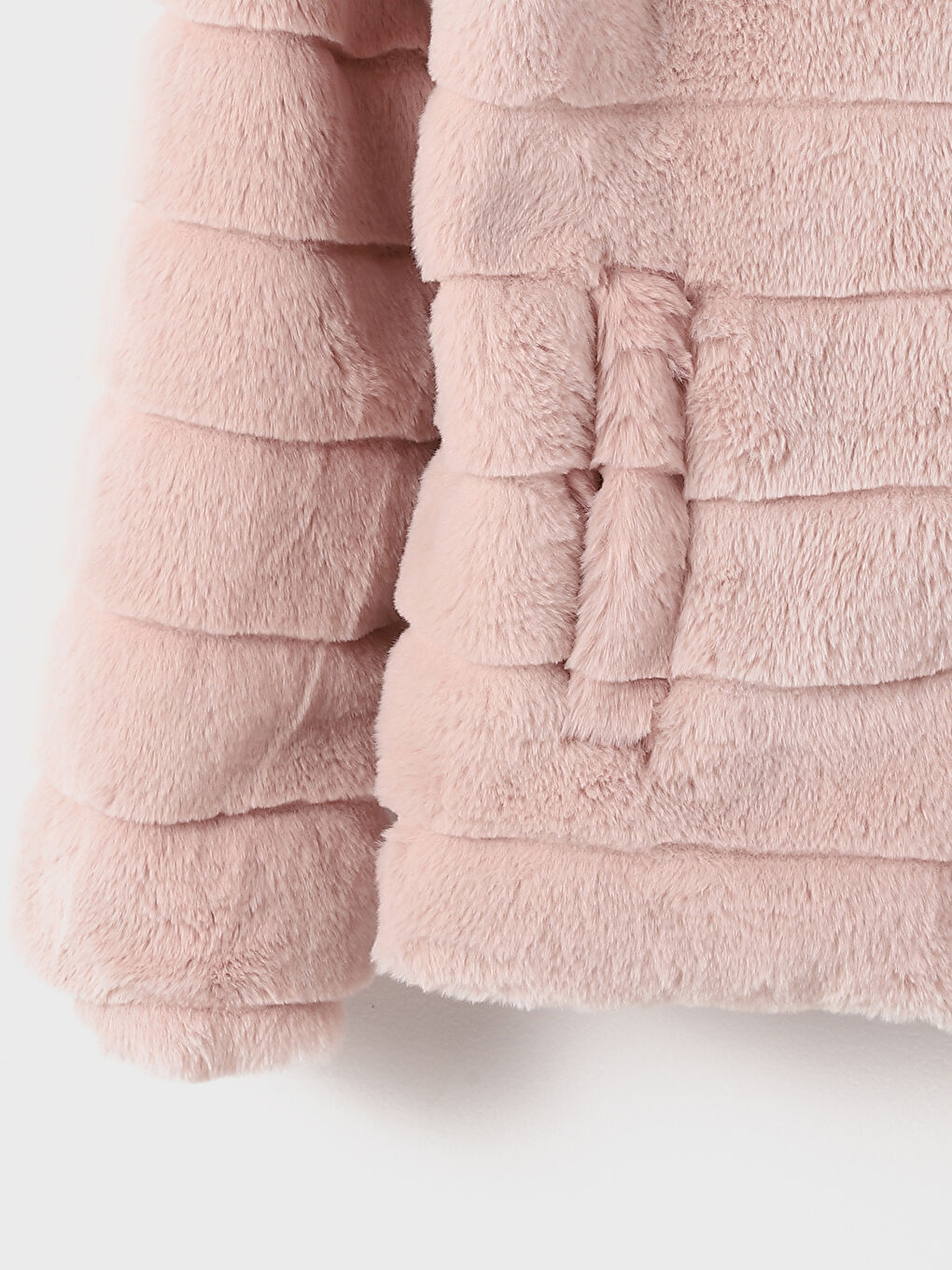 Hooded Women's Plush Coat-8