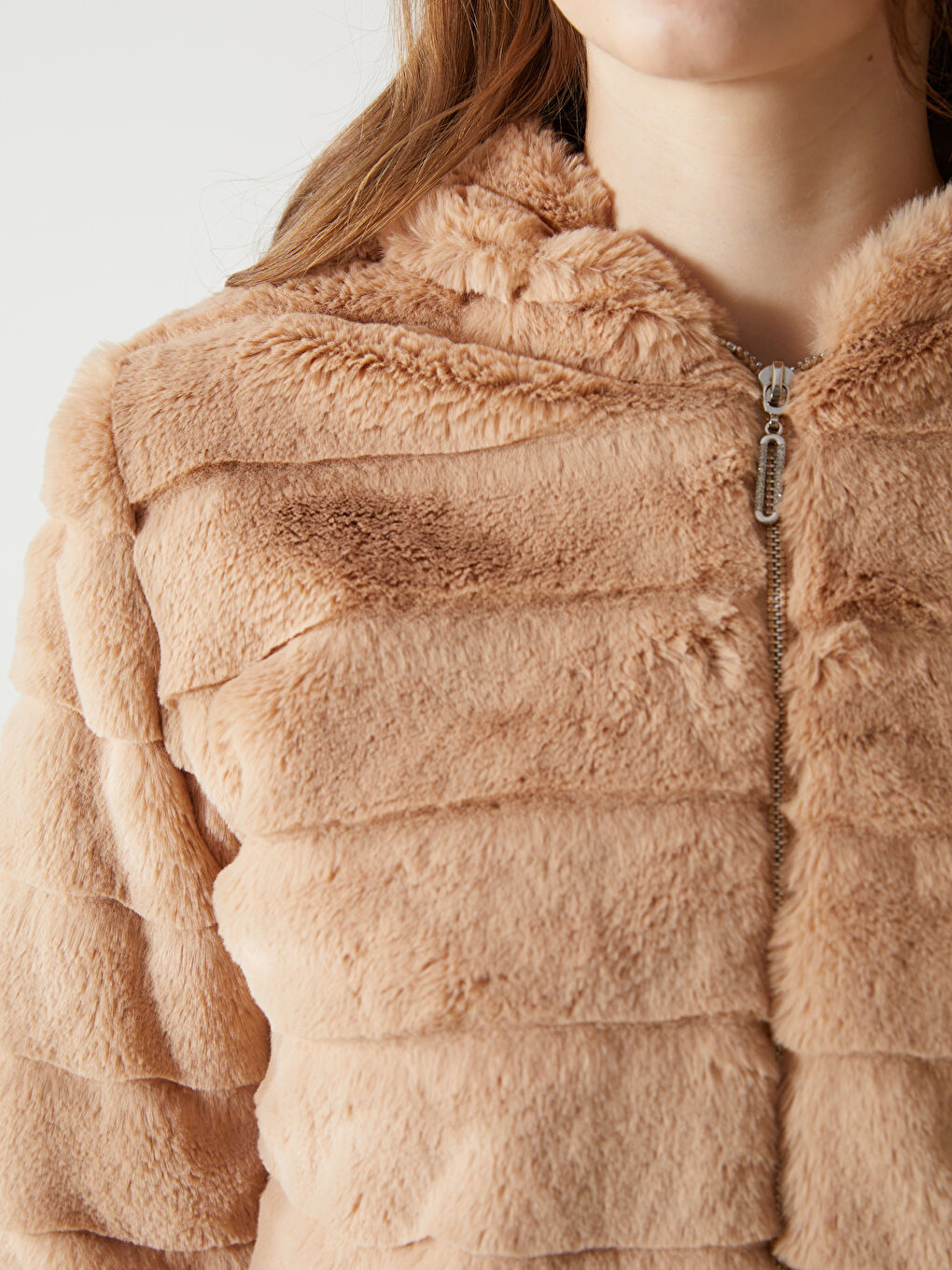 بالطو قطيفة بكابوش للسيدات-2