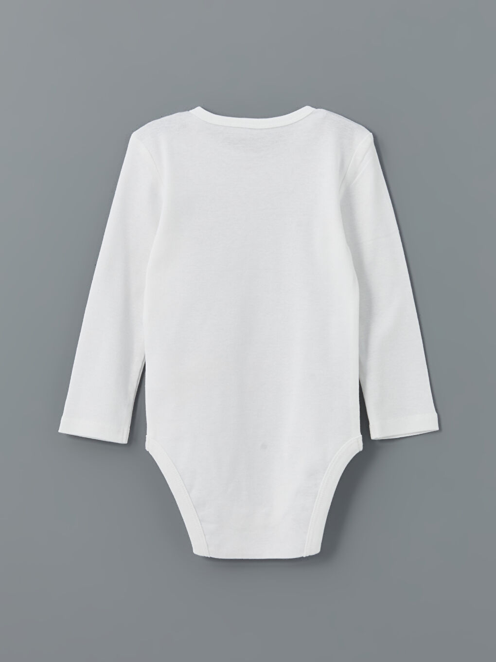 Ekru Bisiklet Yaka Erkek Bebek Çıtçıtlı Body-1