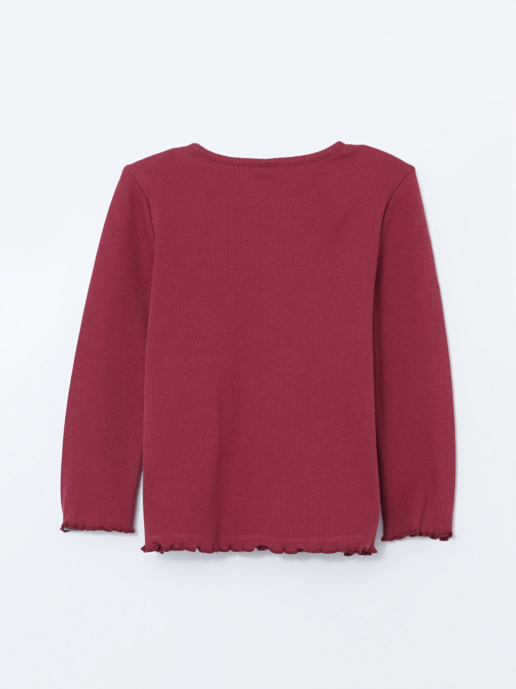 LCW Kids Crew Neck Long Sleeve Printed Girls' T-Shirt -W53016Z1-FGV