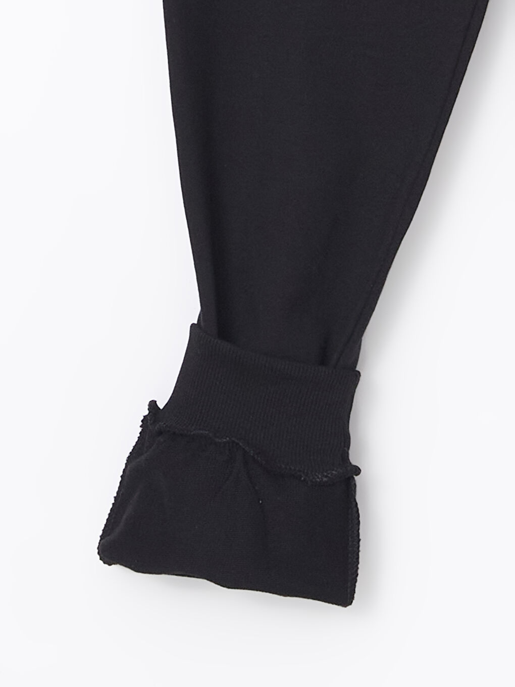 Siyah Beli Lastikli Erkek Çocuk Jogger Eşofman Altı-1