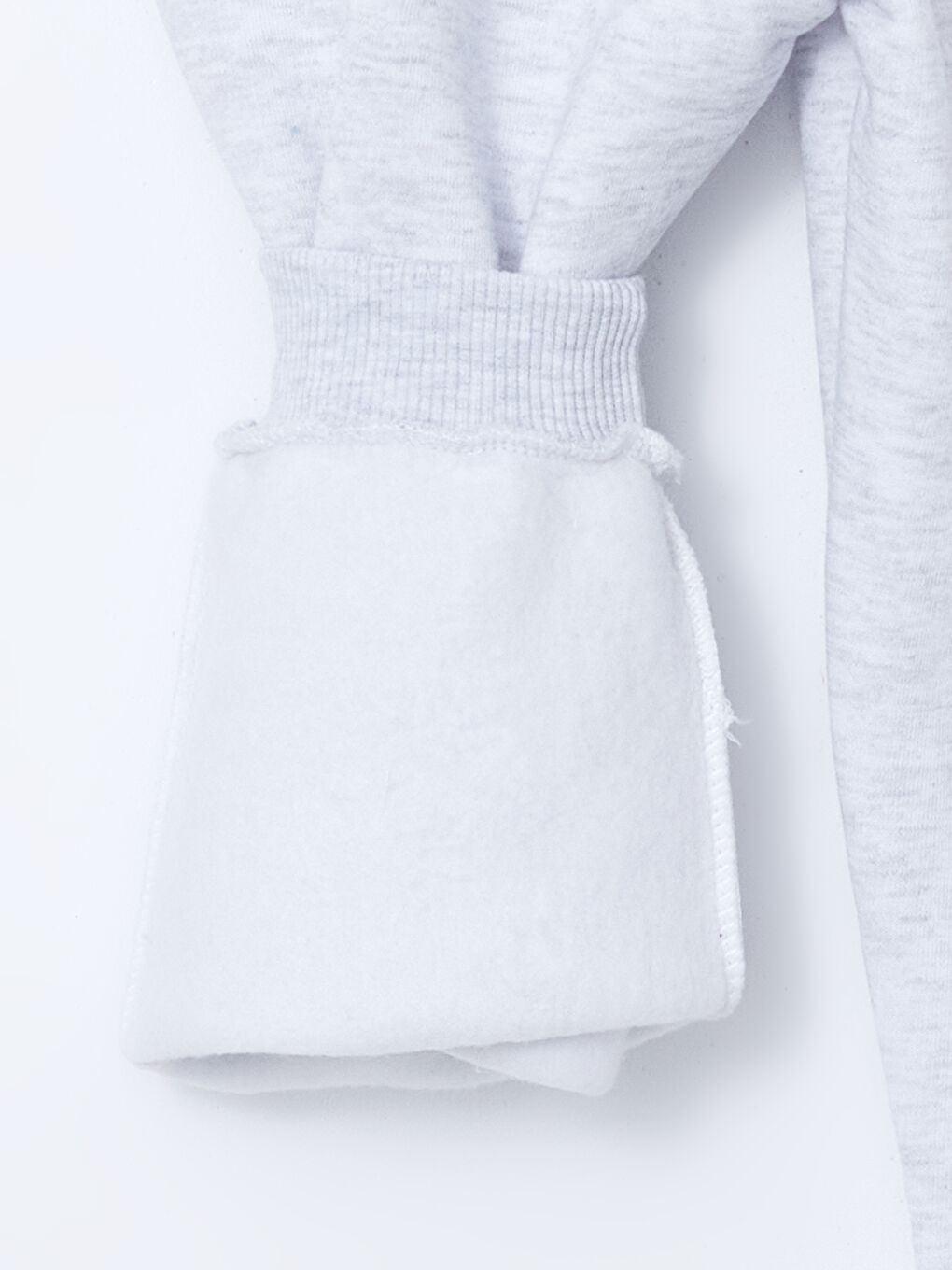 Gri Beli Lastikli Erkek Çocuk Jogger Eşofman Altı-1