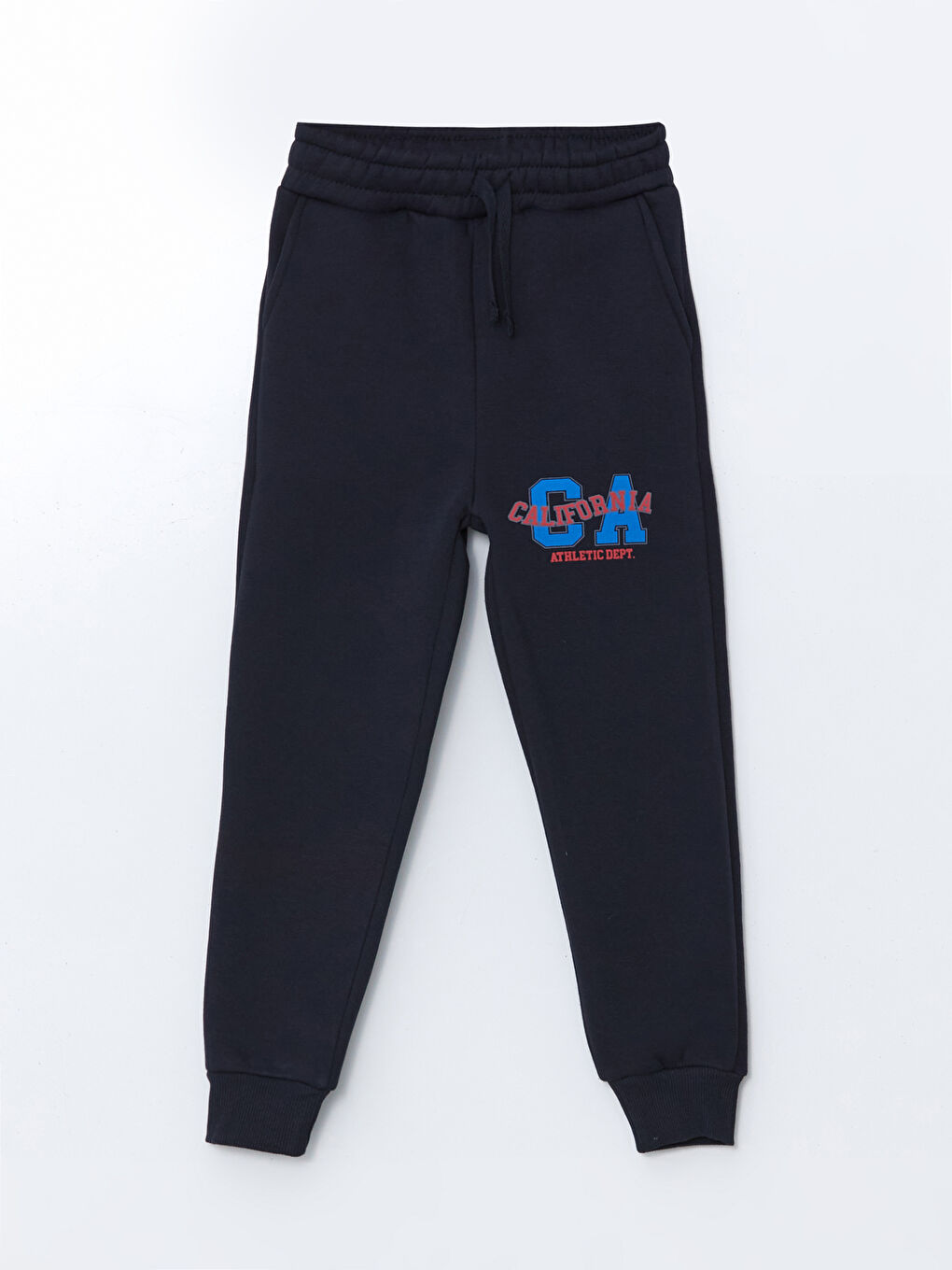 Lacivert Beli Lastikli Erkek Çocuk Jogger Eşofman Altı