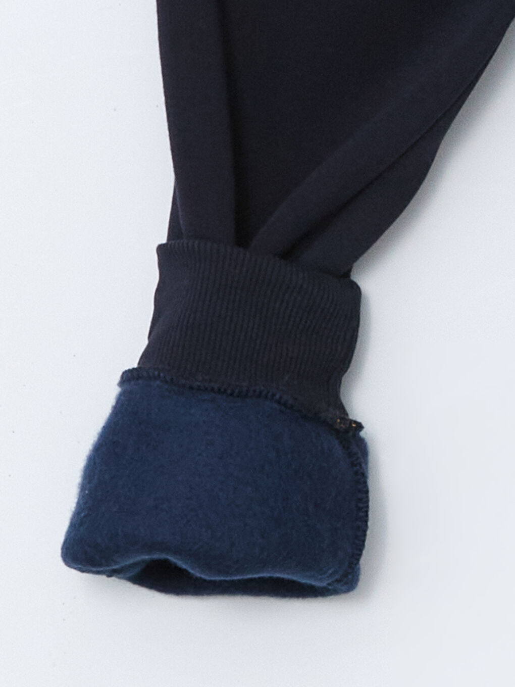 Lacivert Beli Lastikli Erkek Çocuk Jogger Eşofman Altı-2