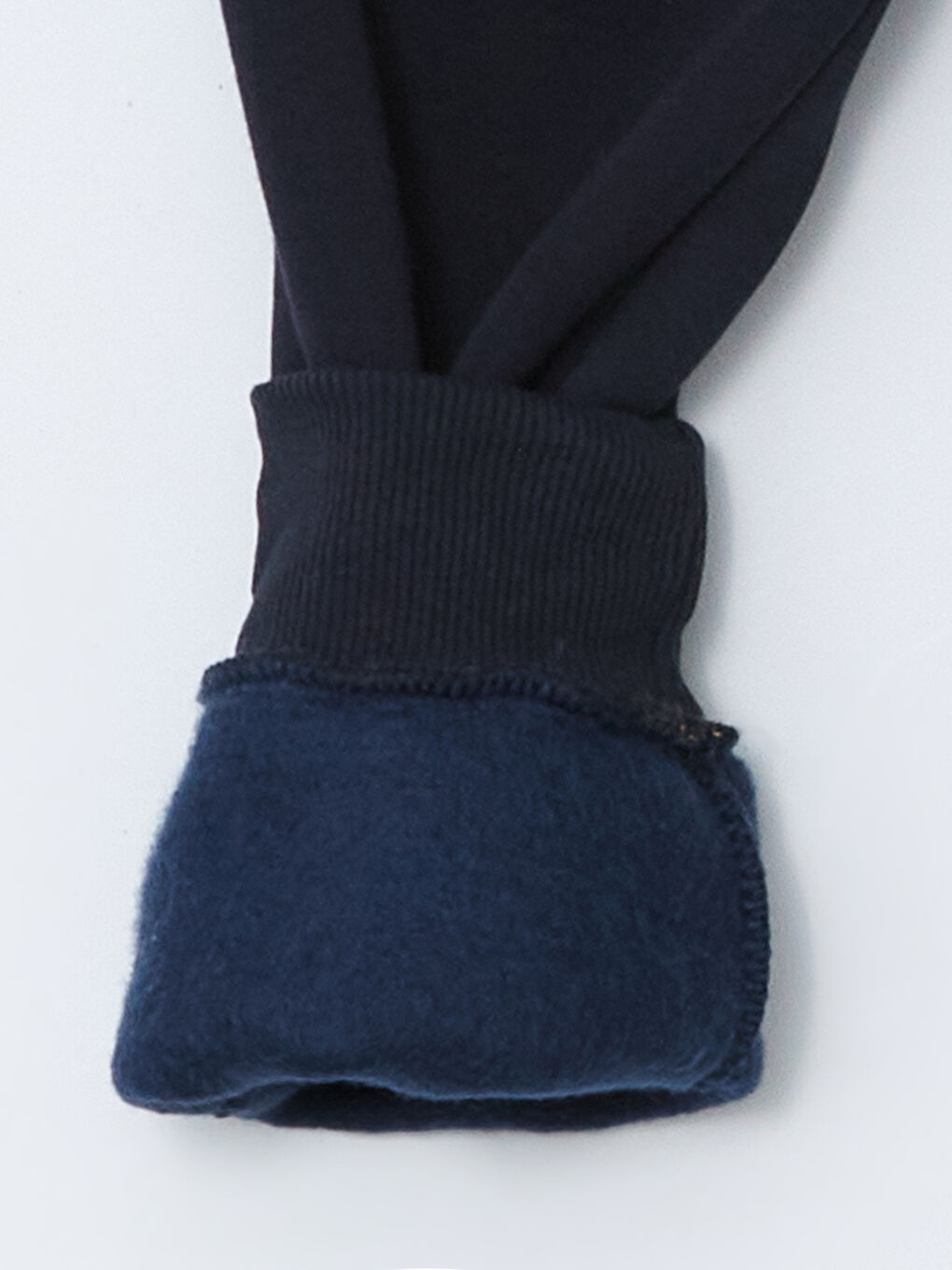 Lacivert Beli Lastikli Erkek Çocuk Jogger Eşofman Altı-2