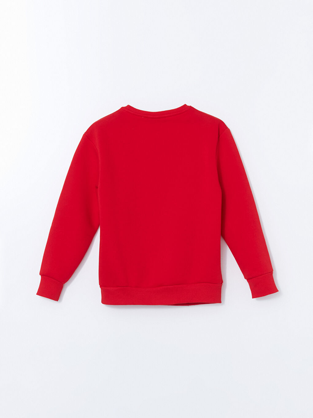 LCW Kids Kırmızı Bisiklet Yaka Baskılı Kız Çocuk Sweatshirt - 2