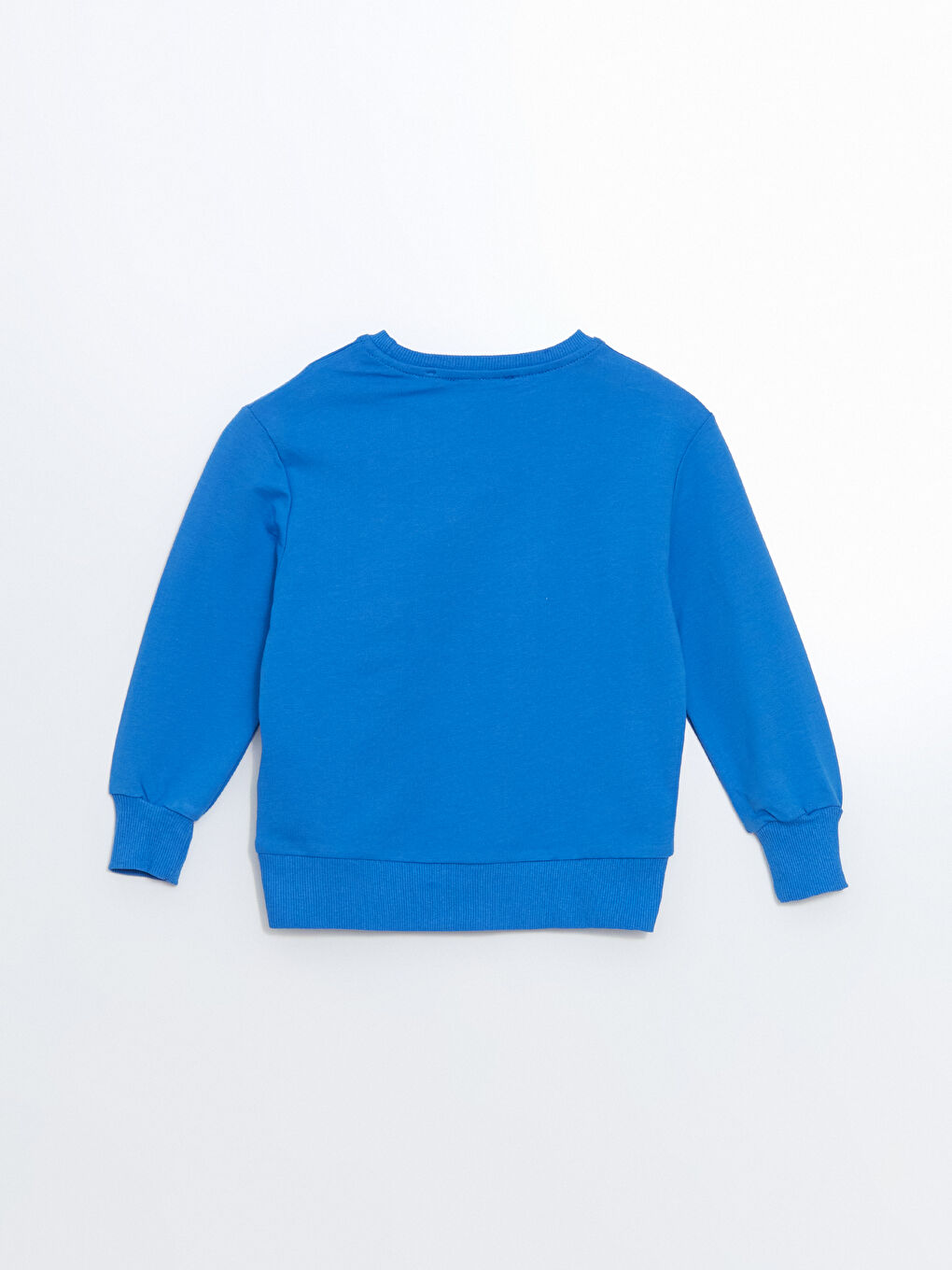 LCW Kids Mavi Bisiklet Yaka Kalın Erkek Çocuk Sweatshirt - 2