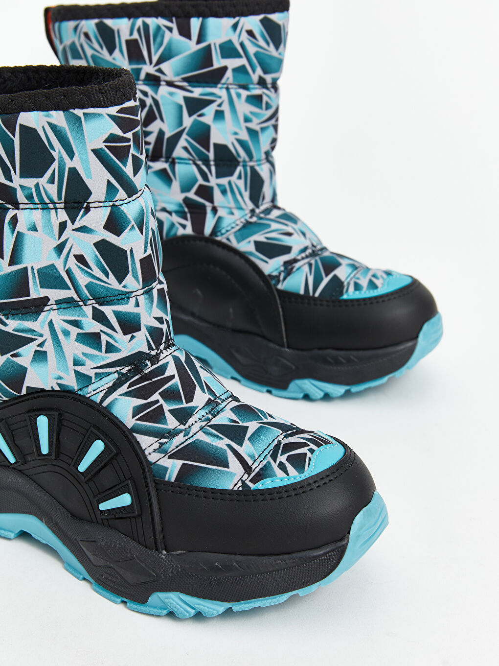 Lacivert Cırt Cırtlı Erkek Çocuk Kar Botu-2