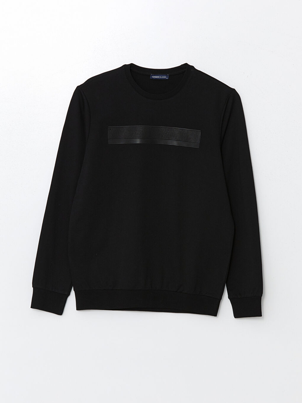 Crew Neck Long Sleeve Printed Men's Sweatshirt-8