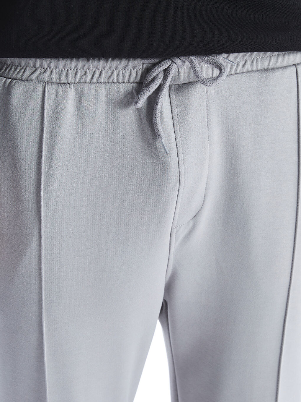 Gri Slim Fit Erkek Eşofman Altı-2