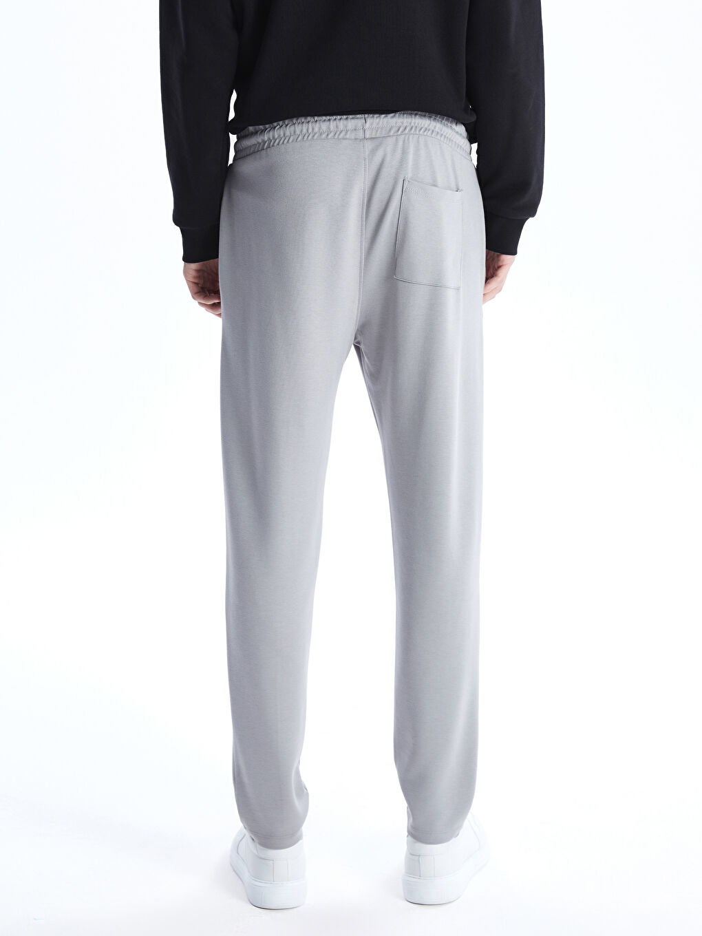 Gri Slim Fit Erkek Eşofman Altı-3