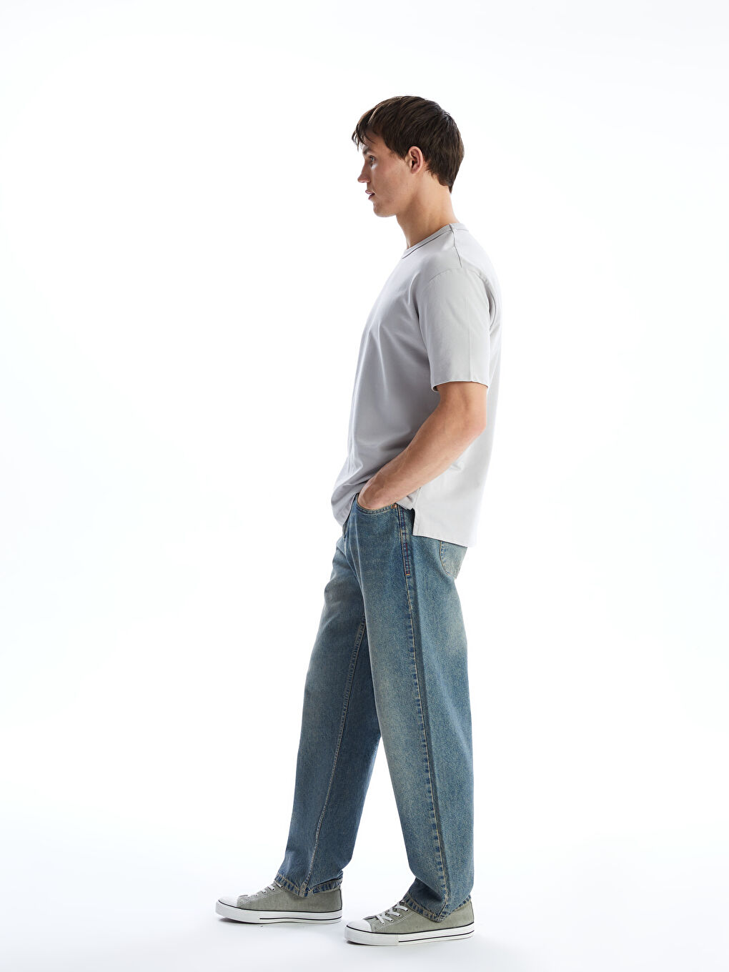 Baggy Fit Men's Jeans -W4LS69Z8-H45