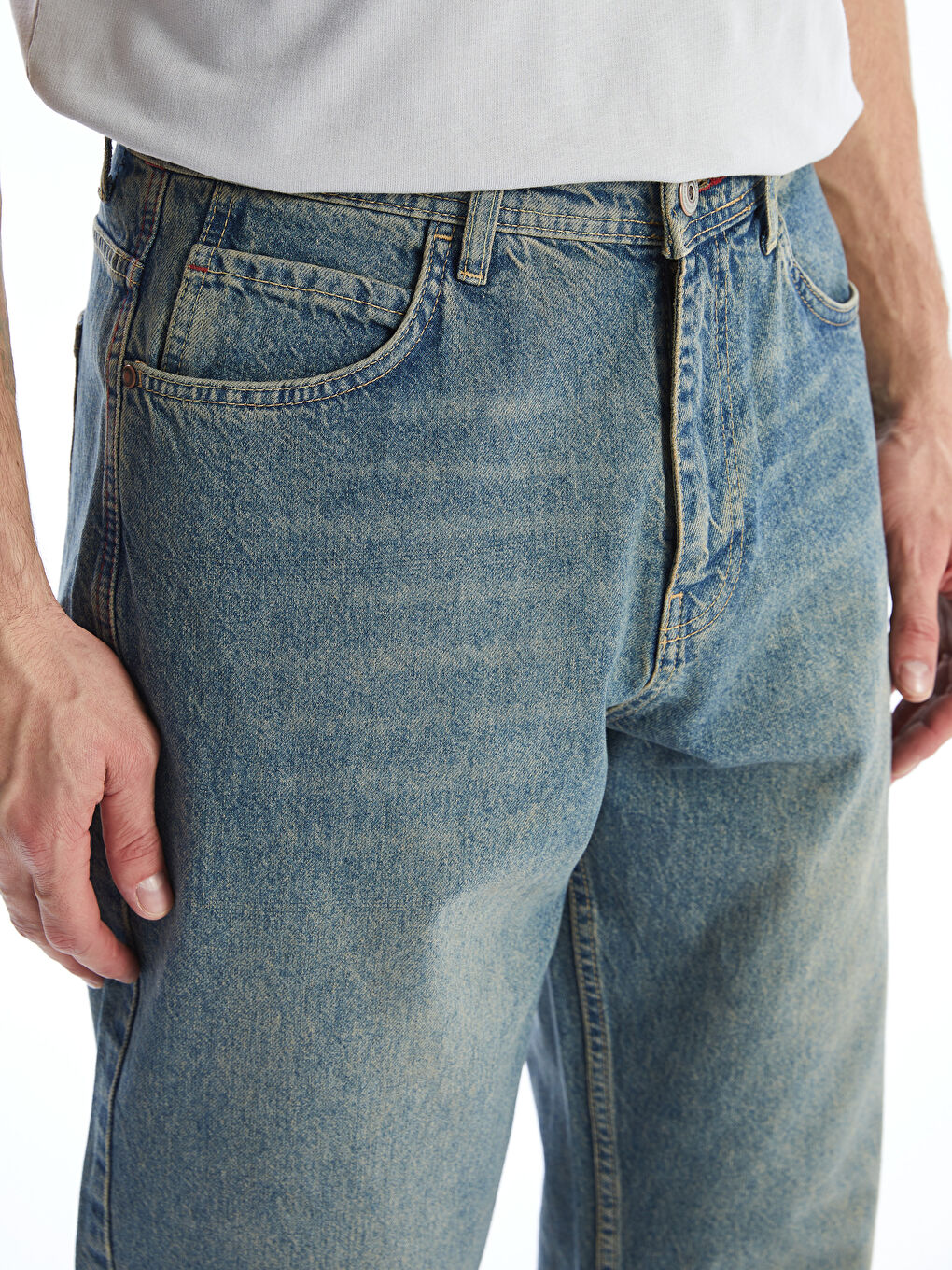 Baggy Fit Men's Jeans -W4LS69Z8-H45