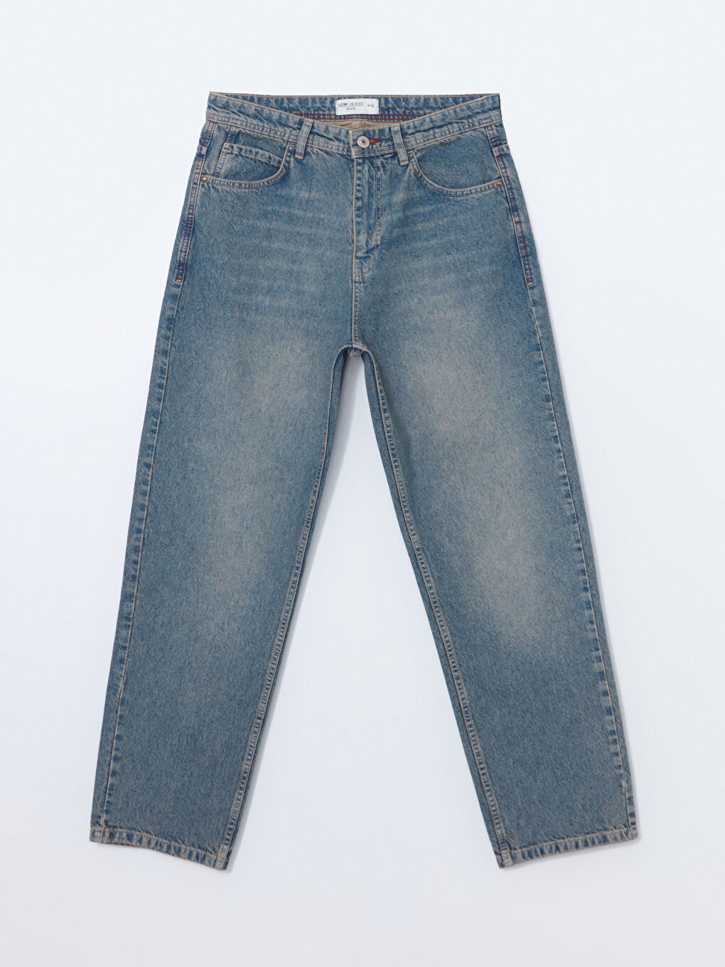 LCW Jeans İndigo Baggy Fit Erkek Jean Pantolon