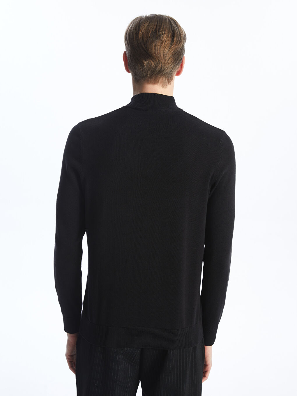 Half Turtleneck Men's Knitwear Sweater-4