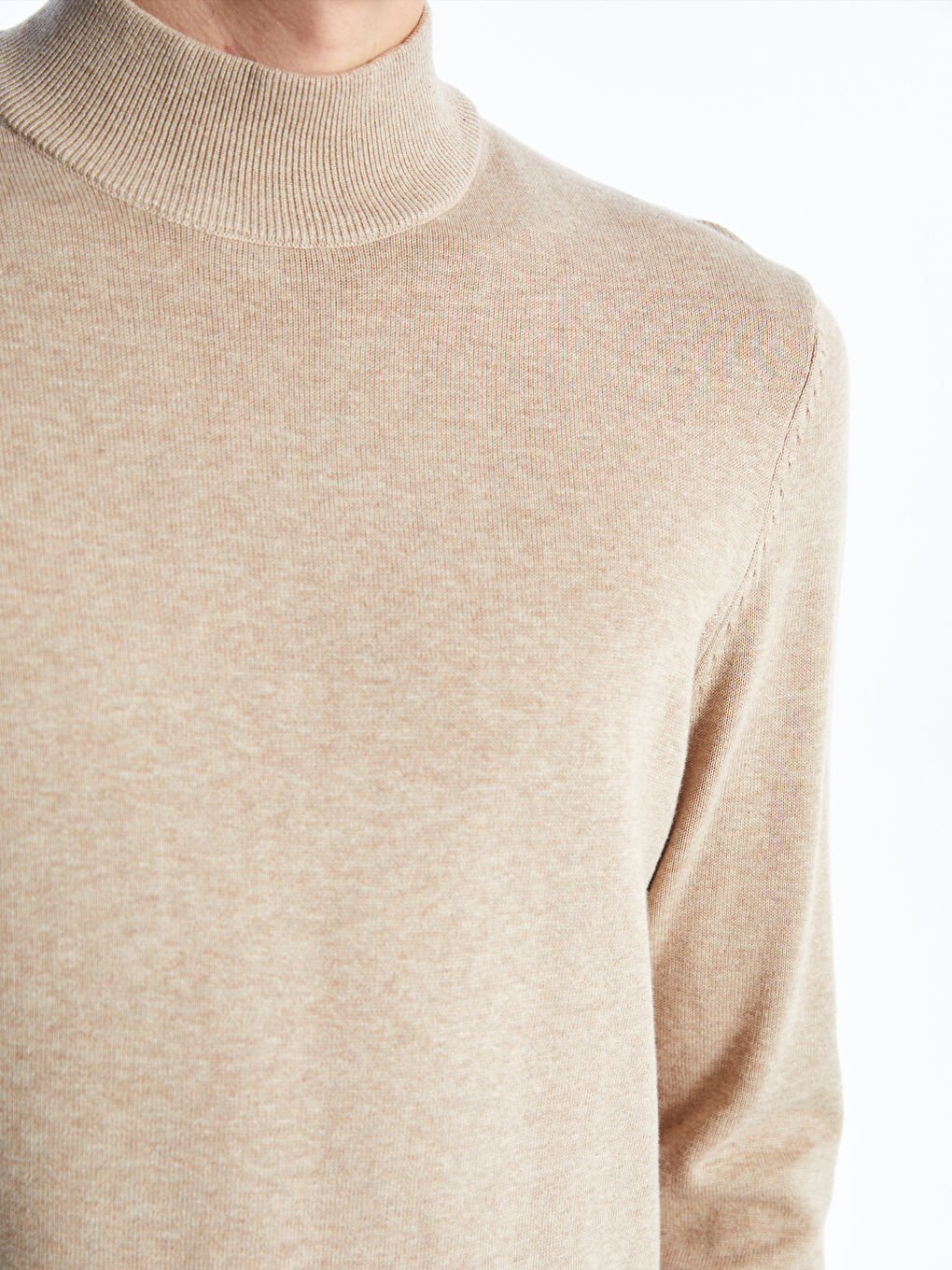 Half Turtleneck Men's Knitwear Sweater-3