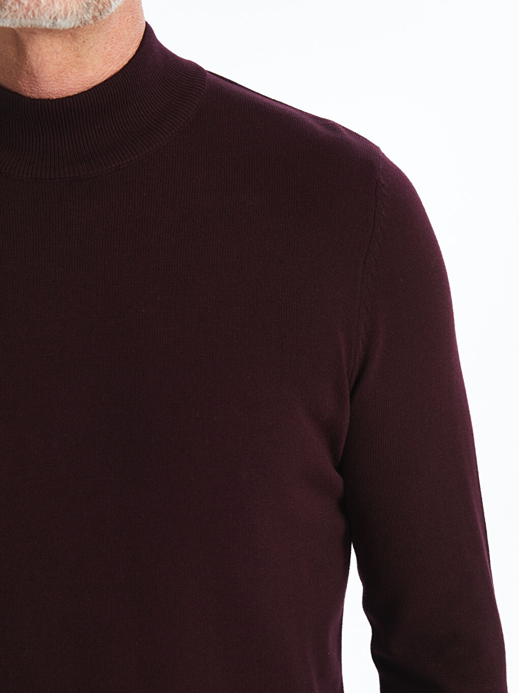 LCWAIKIKI Classic Half Turtleneck Men's Knitwear Sweater -W54154Z8-J0S
